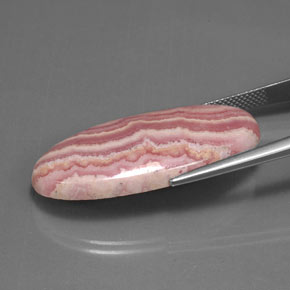 Rodocrosita Multicolor natural de 32.68 ct, Corte Óvalo, Opaco