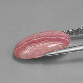 Rodocrosita Multicolor natural de 9.49 ct, Corte Óvalo, Opaco