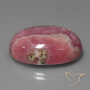 Rodocrosita Multicolor natural de 42.51 ct, Ovalada, Opaco