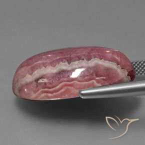Rodocrosita Multicolor natural de 42.51 ct, Ovalada, Opaco