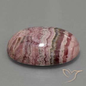 Rodocrosita Multicolor natural de 43.30 ct, Ovalada, Opaco