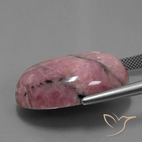 Rodocrosita Multicolor natural de 49.39 ct, Ovalada, Opaco