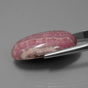 Rodocrosita Multicolor natural de 60.60 ct, Corte Óvalo, Opaco