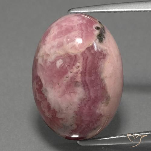 15.86ct Natural Multicolor rodocrosita, Ovalada, Opaco