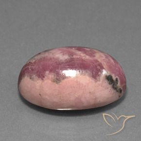 Rodocrosita Multicolor natural de 15.86 ct, Ovalada, Opaco