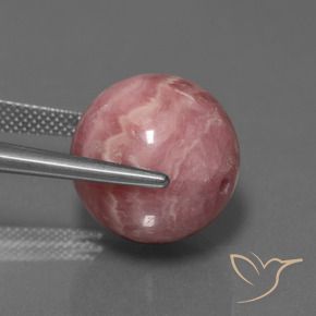 Rodocrosita Multicolor natural de 35.68 ct, Esfera / Bola, Opaco