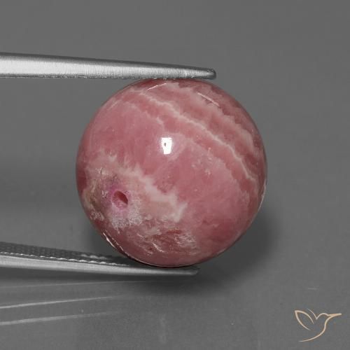 38.55ct Natural Multicolor Rodocrosita, Esfera / Bola, Opaco