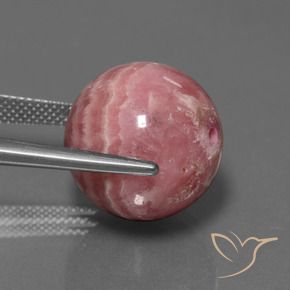 Rodocrosita Multicolor natural de 38.55 ct, Esfera / Bola, Opaco