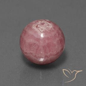 Rodocrosita Multicolor natural de 35.32 ct, Esfera / Bola, Opaco