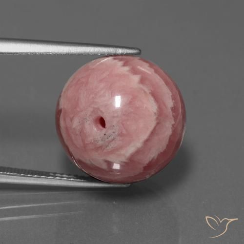 36.61ct Natural Multicolor Rodocrosita, Esfera / Bola, Opaco