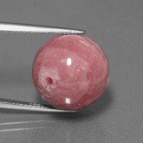Rodocrosita multicolor natural de 37,10 ct, esfera / bola, opaco
