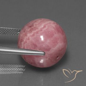 Rodocrosita Multicolor natural de 47.68 ct, Esfera / Bola, Opaco