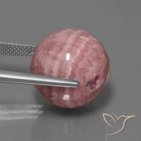 Rodocrosita Multicolor natural de 40.96 ct, Esfera / Bola, Opaco