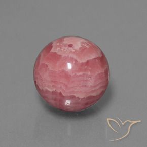 Rodocrosita Multicolor natural de 35.84 ct, Esfera / Bola, Opaco