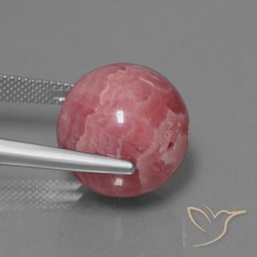 Rodocrosita Multicolor natural de 35.84 ct, Esfera / Bola, Opaco