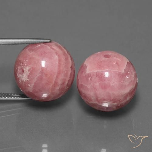 93.75ctw Natural Multicolor rodocrosita, Esfera / Bola, Opaco