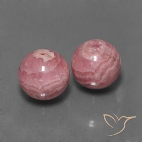 Gemas de Rodocrosita Multicolor natural de 92.59 ct, Esfera / Bola, Opaco