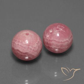 Gemas de Rodocrosita Multicolor natural de 72.89 ct, Esfera / Bola, Opaco