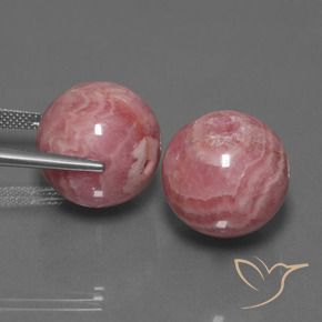 Gemas de Rodocrosita Multicolor natural de 72.89 ct, Esfera / Bola, Opaco