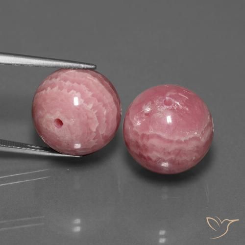 81.64ctw Natural Multicolor Rodocrosita, Esfera / Bola, Opaco