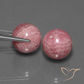Gemas de Rodocrosita Multicolor natural de 81.64 ct, Esfera / Bola, Opaco