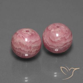 Gemas de Rodocrosita Multicolor natural de 74.15 ct, Esfera / Bola, Opaco