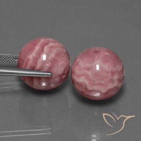 Gemas de Rodocrosita Multicolor natural de 74.15 ct, Esfera / Bola, Opaco