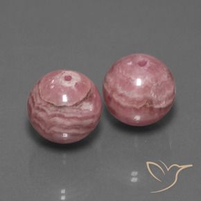 Gemas de Rodocrosita Multicolor natural de 74.29 ct, Esfera / Bola, Opaco