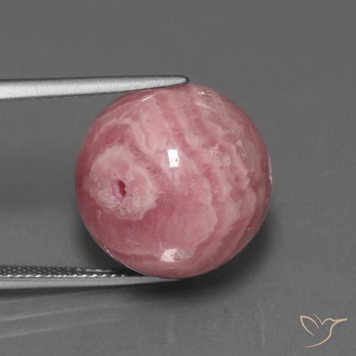 43.90ct Natural Multicolor Rodocrosita, Esfera / Bola, Opaco