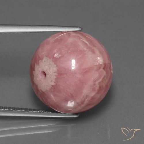 46.97ct Natural Multicolor Rodocrosita, Esfera / Bola, Opaco