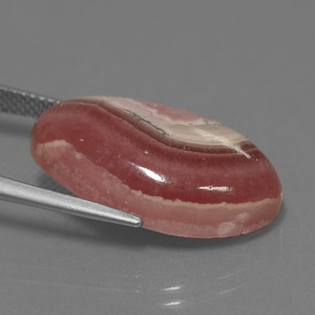 Rodocrosita Multicolor natural de 20.95 ct, Forma elegante, Opaco