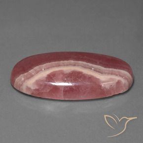 Rodocrosita Multicolor natural de 46.91 ct, Ovalada, Opaco