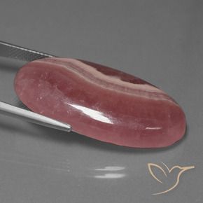 Rodocrosita Multicolor natural de 46.91 ct, Ovalada, Opaco