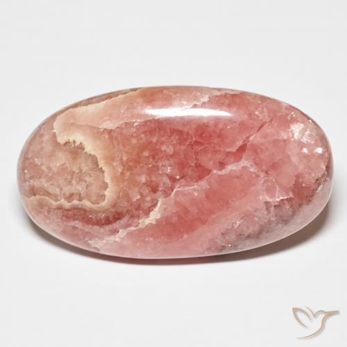 63.97ct Natural Multicolor rodocrosita, Ovalada, Opaco