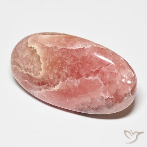 Rodocrosita Multicolor natural de 63.97 ct, Ovalada, Opaco