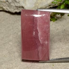 Rodocrosita Multicolor natural de 33.29 ct, Corte Baguette, Translúcido