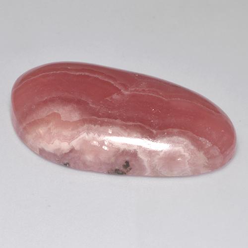 Rodocrosita multicolor natural de 49,58 ct, forma elegante, translúcido