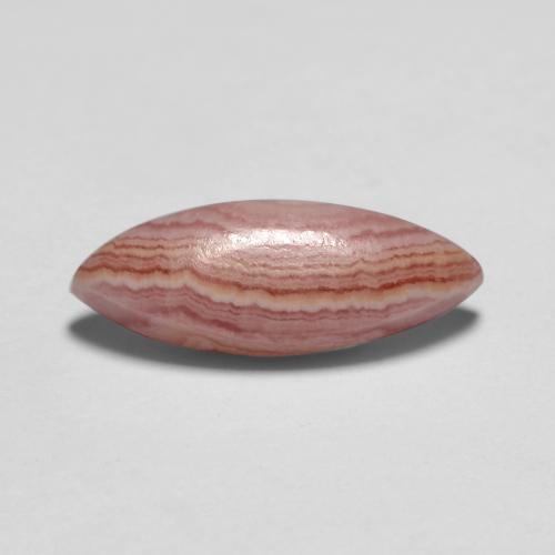 Rodocrosita multicolor natural de 2,39 ct, marquesa, translúcido