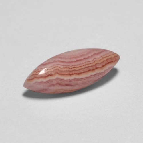 Rodocrosita multicolor natural de 2,39 ct, marquesa, translúcido