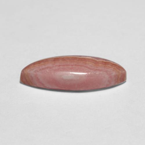 Rodocrosita multicolor natural de 2,39 ct, marquesa, translúcido