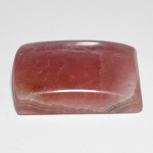 Rodocrosita multicolor natural de 33,00 ct, baguette, translúcido