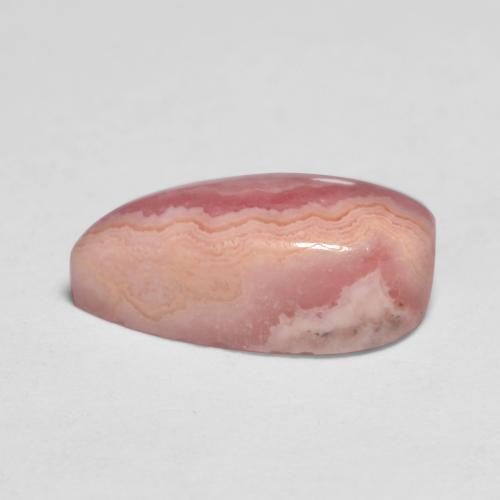 Rodocrosita multicolor natural de 2,65 ct, en forma de pera, translúcido