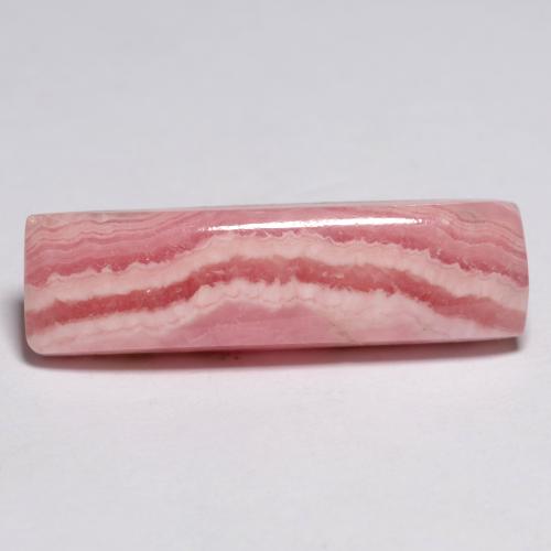Rodocrosita multicolor natural de 5,51 ct, baguette, translúcido