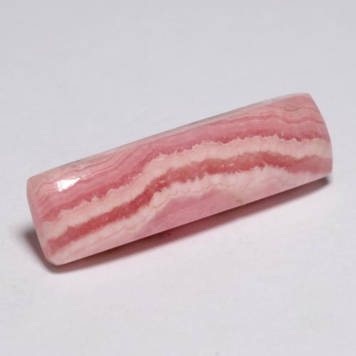 Rodocrosita multicolor natural de 5,51 ct, baguette, translúcido
