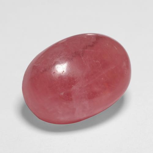 Rodocrosita multicolor natural de 8,70 ct, corte óvalo, translúcido