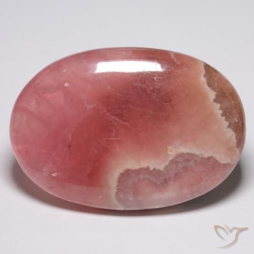 52.74ct Natural Multicolor rodocrosita, Ovalada, Translúcido