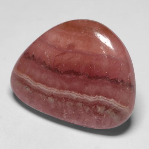 Rodocrosita multicolor natural de 20,57 ct, forma elegante, translúcido
