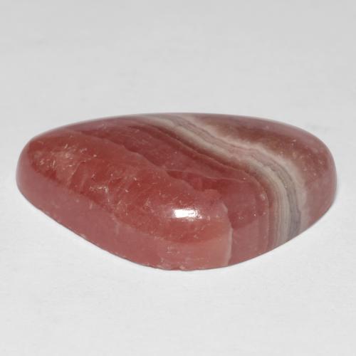 Rodocrosita multicolor natural de 21,20 ct, forma elegante, translúcido