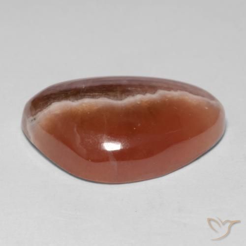Rodocrosita multicolor natural de 14,21 ct, forma elegante, translúcido