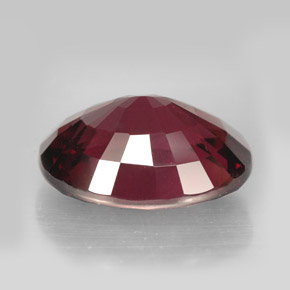 Granate rodolita rojo natural de 13,49 ct, corte óvalo, VS